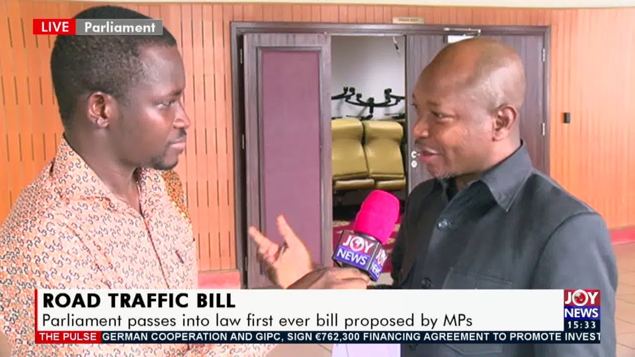 Road Traffic Bill: Parliament passes into law first-ever bill proposed by MPs (18-12-20)