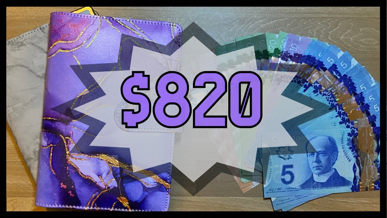 Cash Stuffing $820 | Low Income - January 19, 2023 | CAD