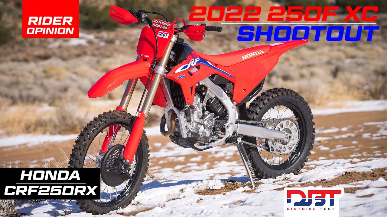 2022 250F Off-Road Shootout | Honda CRF250RX