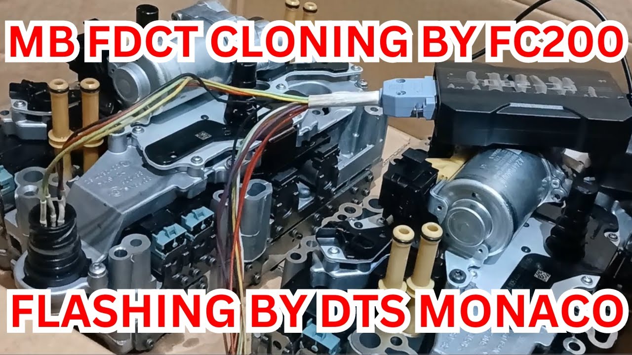 CLA FDCT TCM Programming By FC200 & Flashing By DTS Monaco