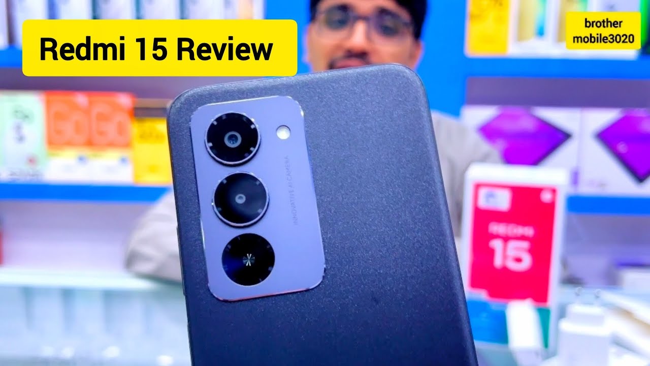Redmi 15 Review: Unmatched Battery Life & 144Hz Display! | brothermobile3020