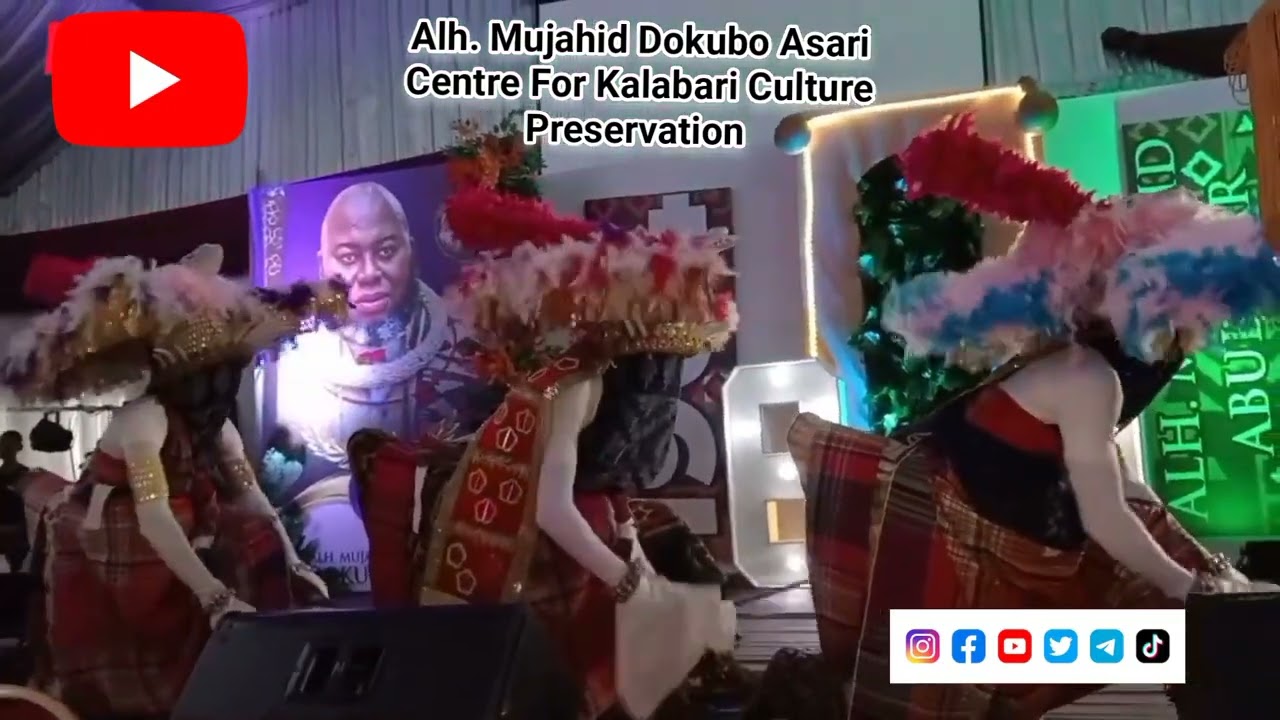 Unique Kalabari Masquerade Dance, Our Pride Our Heritage.