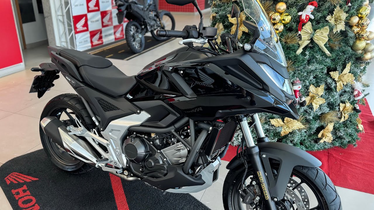 NOVA HONDA NC 750 X 2026 EM DETALHES - GANHOU NOVO DESIGN E MAIS SEGURANÇA 