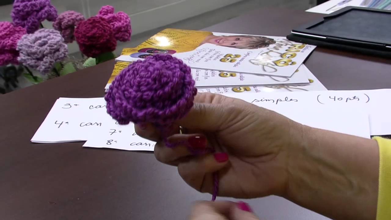Mulher.com 28/07/2014 - Gola Geniale e Flor Trico por Vitoria Quintal - Parte 2