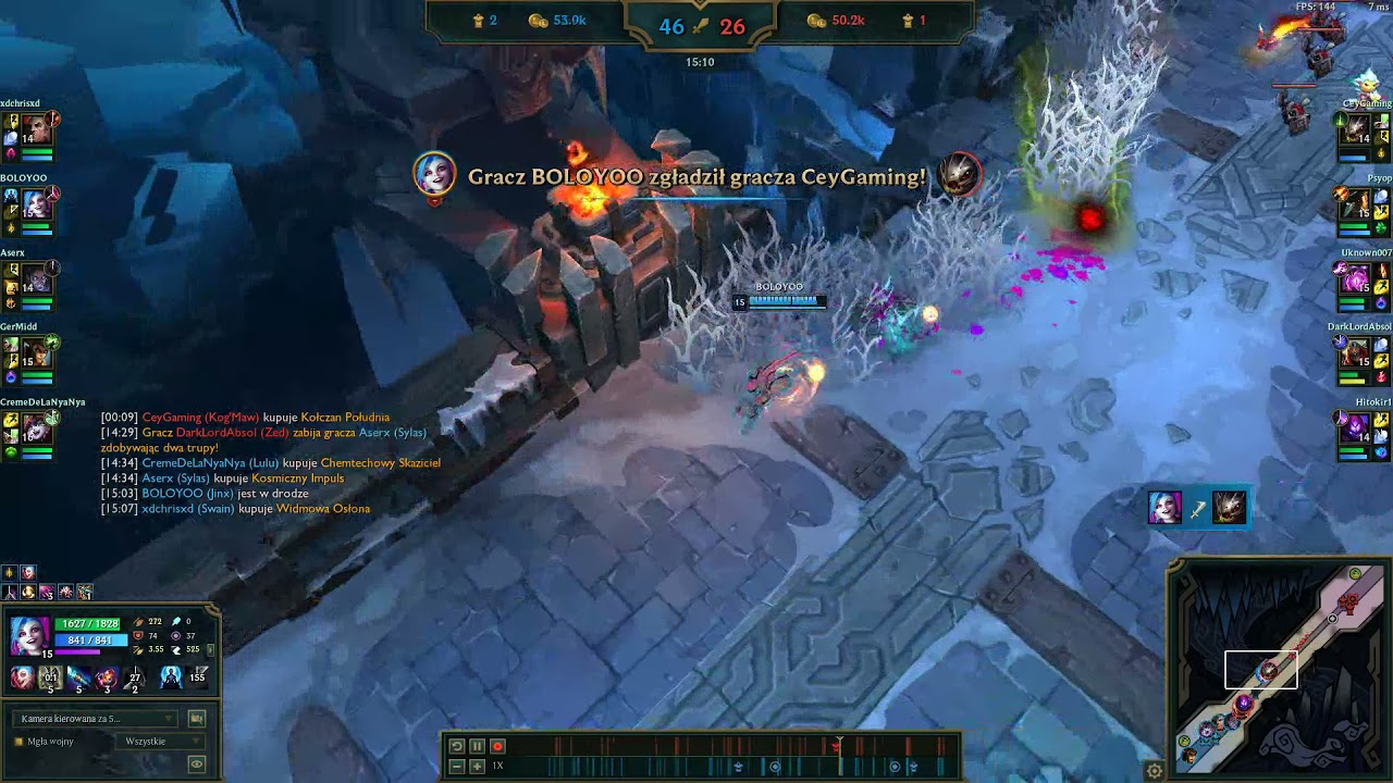 EUW - BOLOYOO - Jinx Sneaky Penta