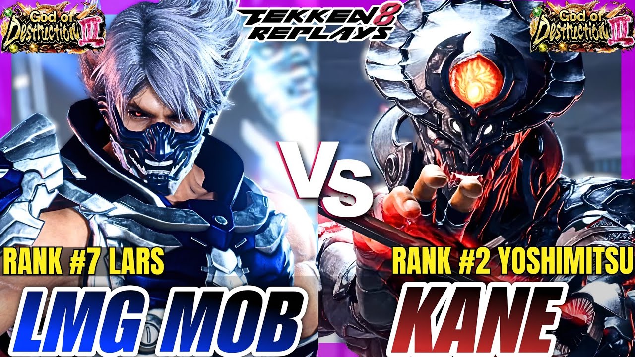 Tekken 8 - LMG Mob (Lars) vs KaneandTrench (Yoshimitsu) - Epic Ranked Match