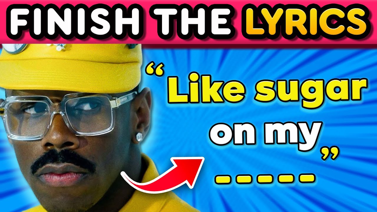 FINISH THE LYRICS 🎵 Trending songs of 2025 Edition🔥 Music Quiz