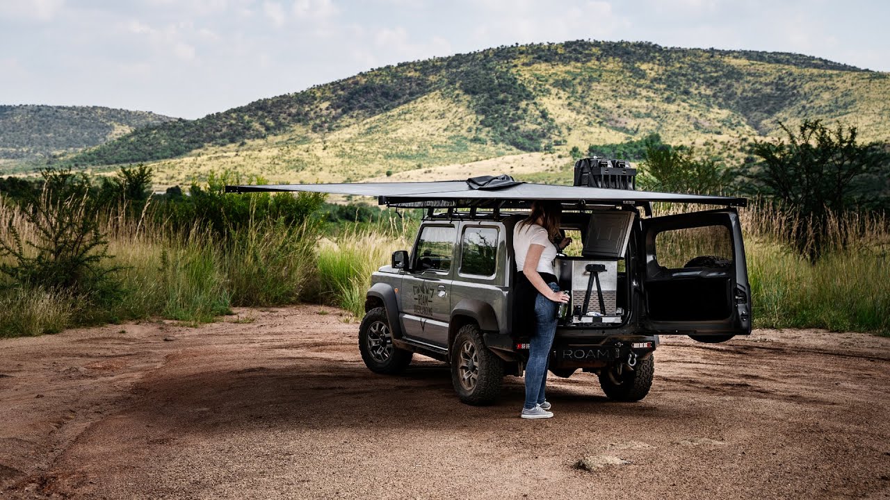ROAMS01E17 Как разбить лагерь на Suzuki Jimny! (2019)