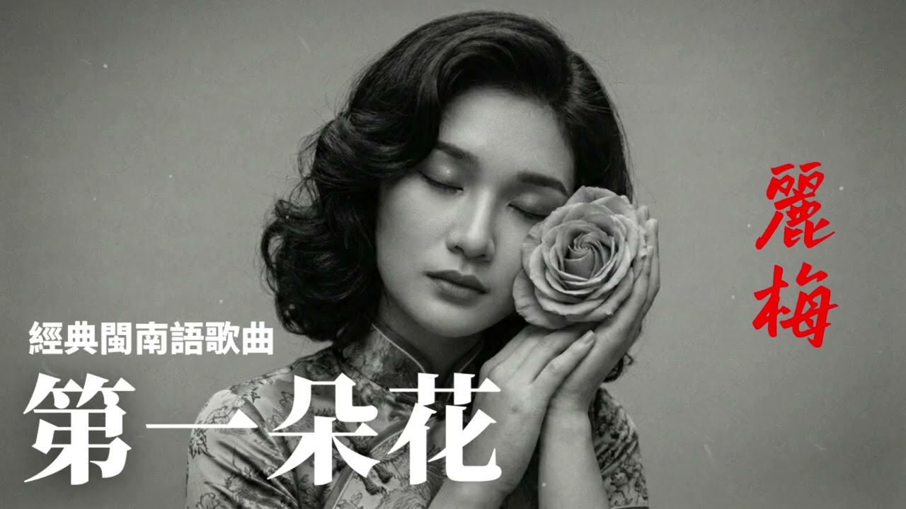 中閩南語老歌《第一朵花》｜熟悉的旋律，熟悉的感動｜麗梅唱歌給你聽｜麗梅唱歌給你聽｜靜靜唱給你聽｜閩南語經典情歌｜70後回憶 80後回憶