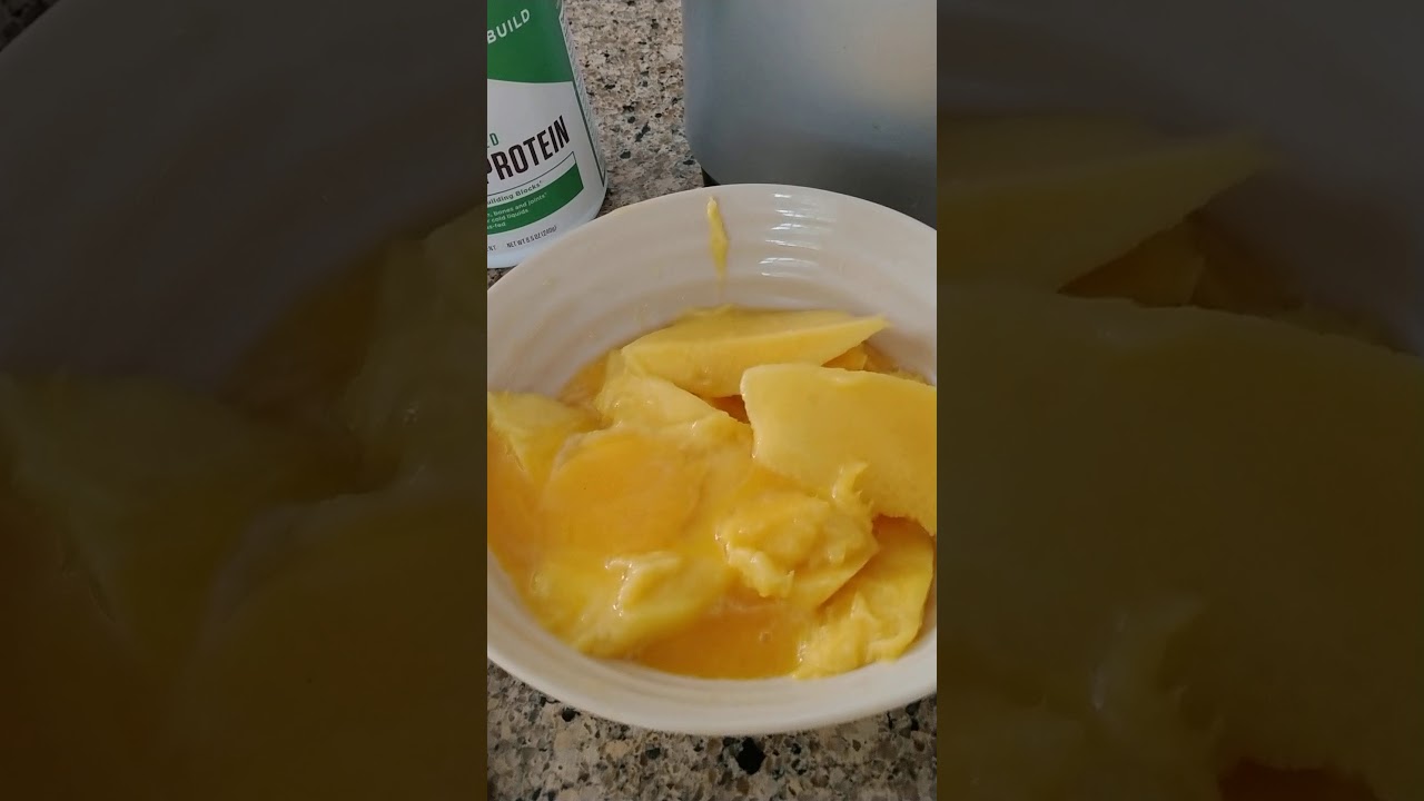 Camel Milk Moringa Mango Super Smoothie 👌