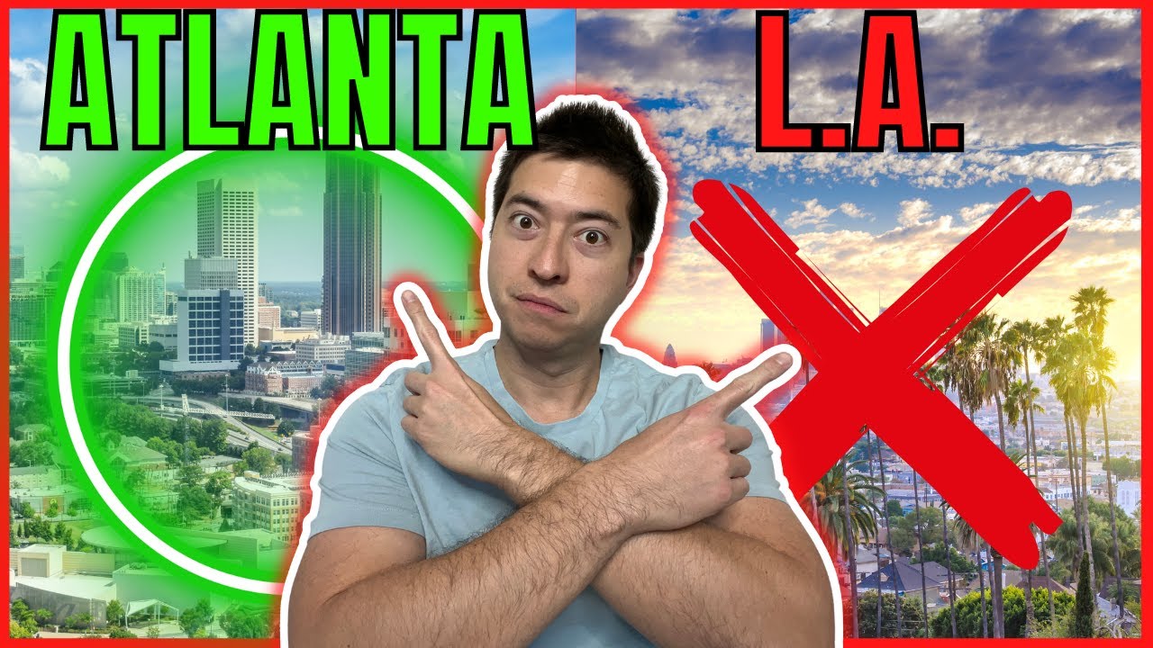 MASSIVE INFLUX Of L.A. Residents Moving to Atlanta! | Living In Atlanta vs Living In Los Angeles