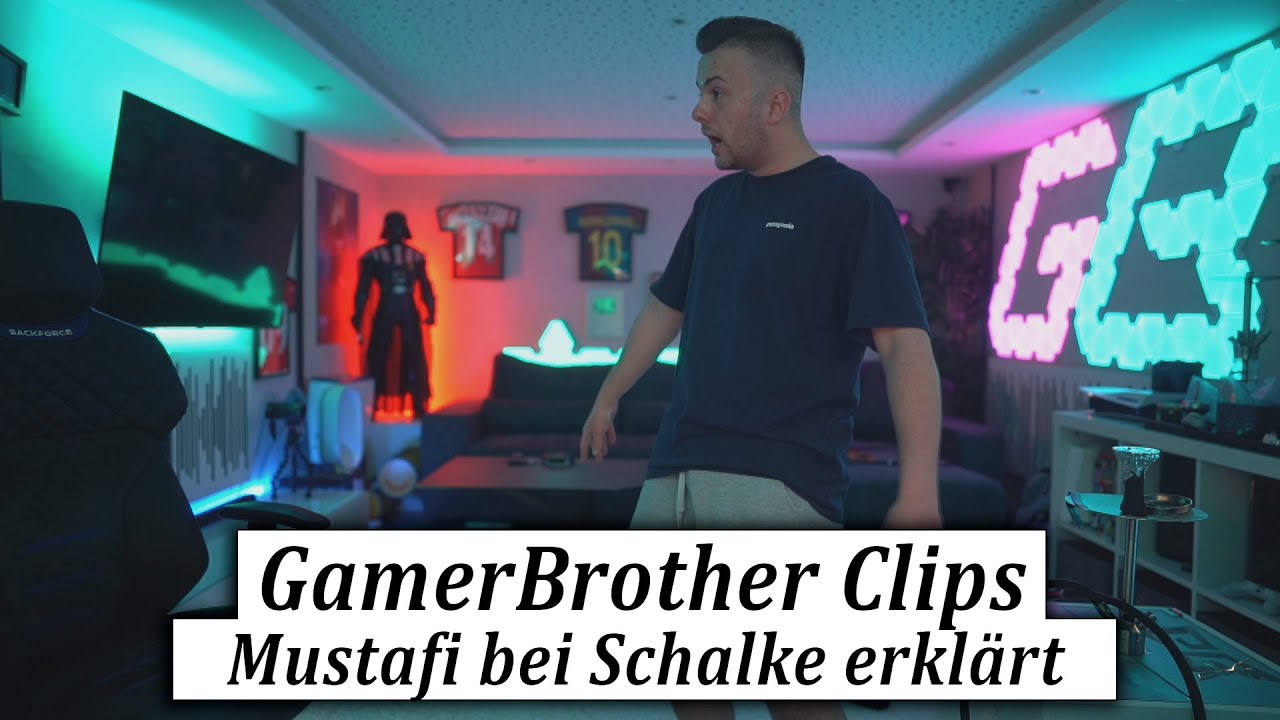GamerBrother erklärt Mustafi bei Schalke 😂🤣 | GamerBrother Clips