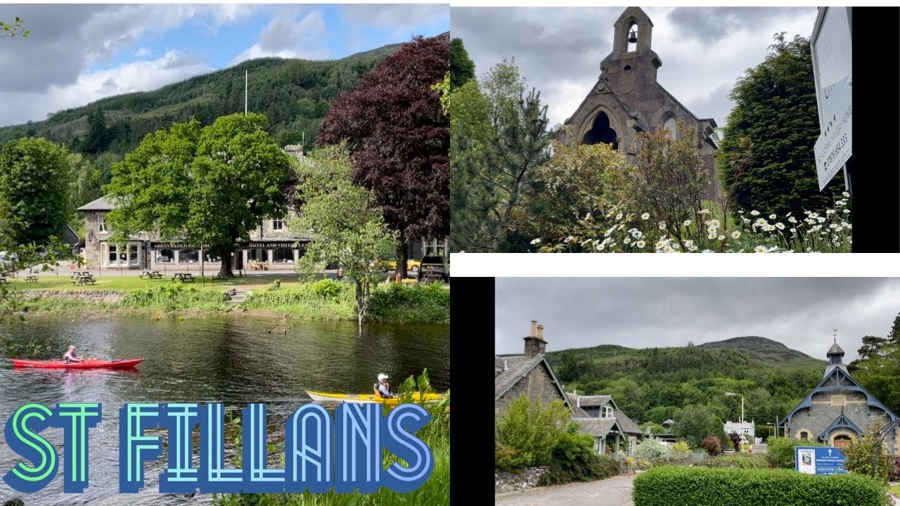 St Fillans Overlooking Loch Earn