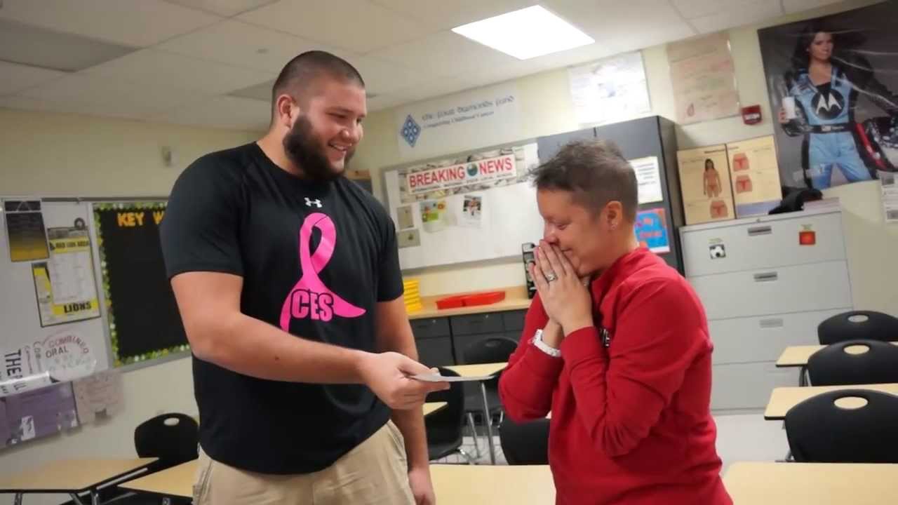 Red Lion Grad Has Surprise for Former Teacher
