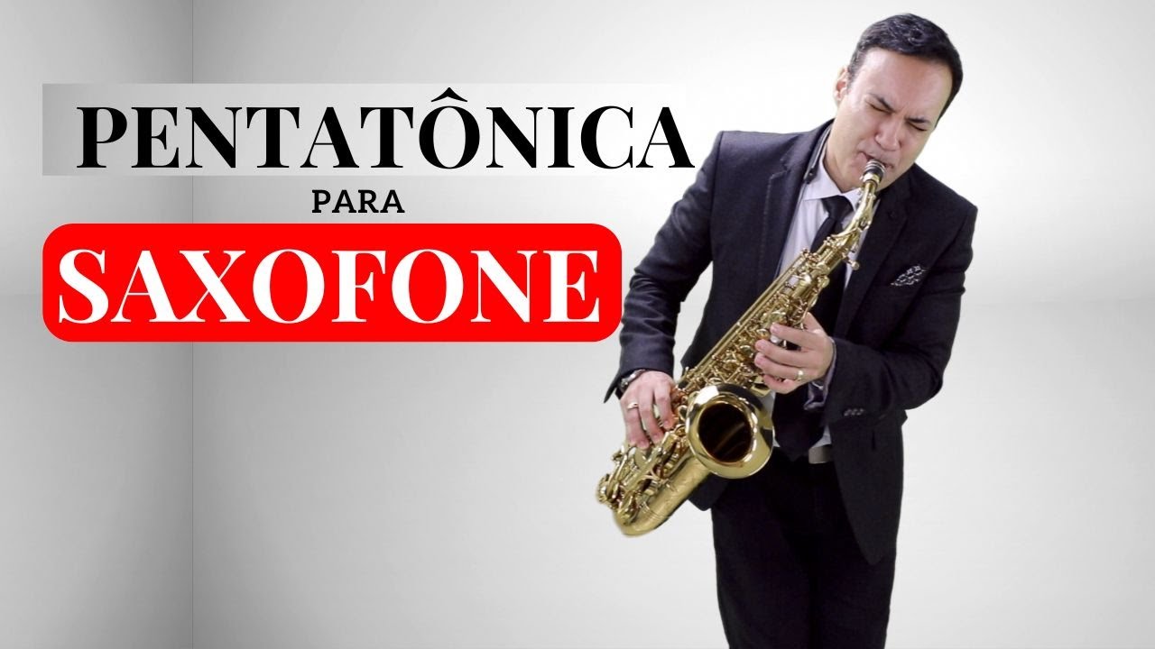 Pentatônica para saxofone alto tenor soprano e outros instrumentos de sopro como trombone de pisto.