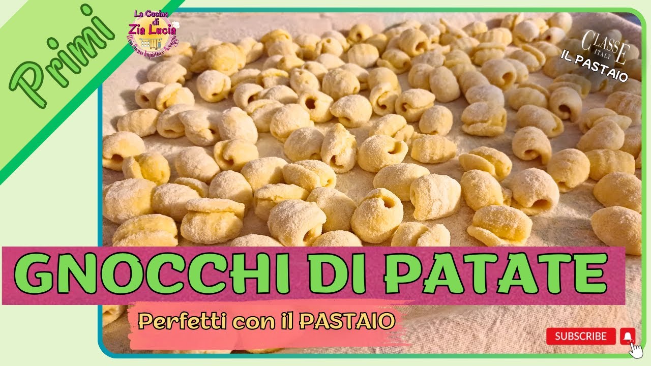 Gnocchi di patate con Pastaio - La tecnica giusta con trucchi e suggerimenti