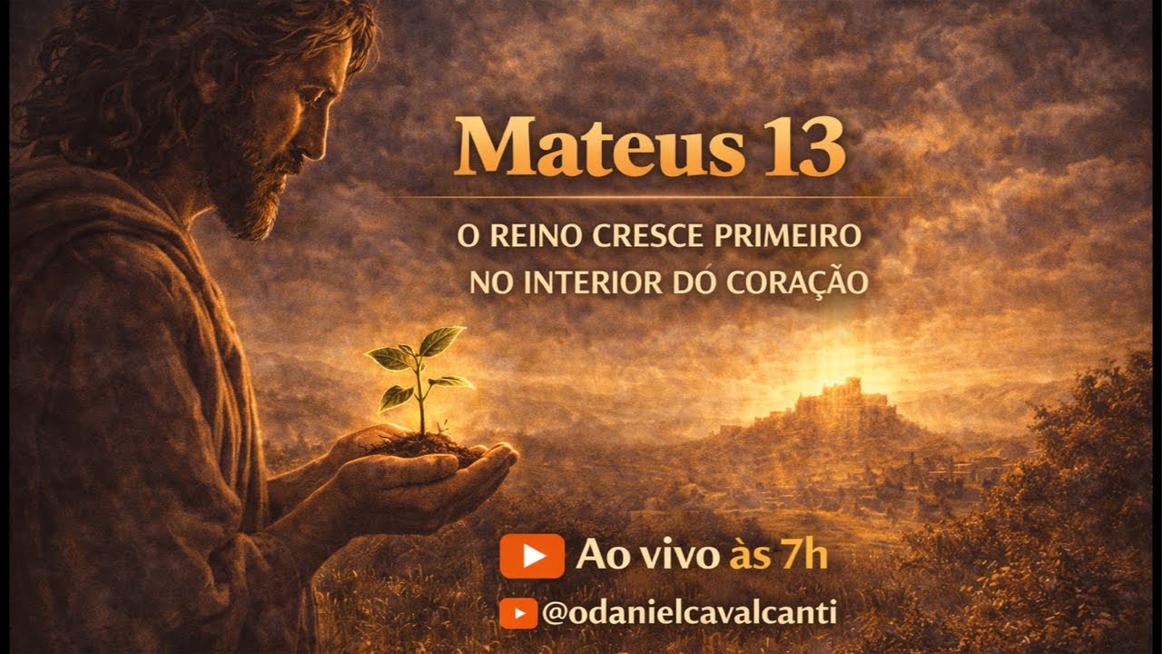Mateus 13 | O Reino cresce primeiro no interior do coração @oDanielCavalcanti 