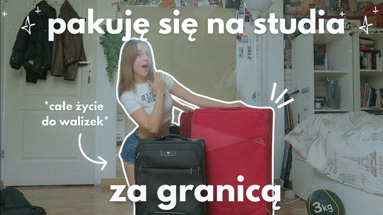 PAKOWANIE NA STUDIA ZA GRANICĘ + prezent dla wsp&oacute;łlokatorki 😱📦✈️