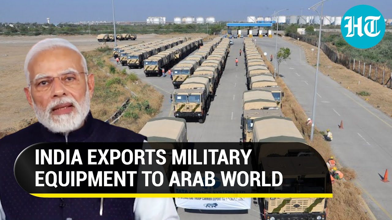 India arms Arab nation with defence equipment; Made-in-India military trucks shipped to Morocco