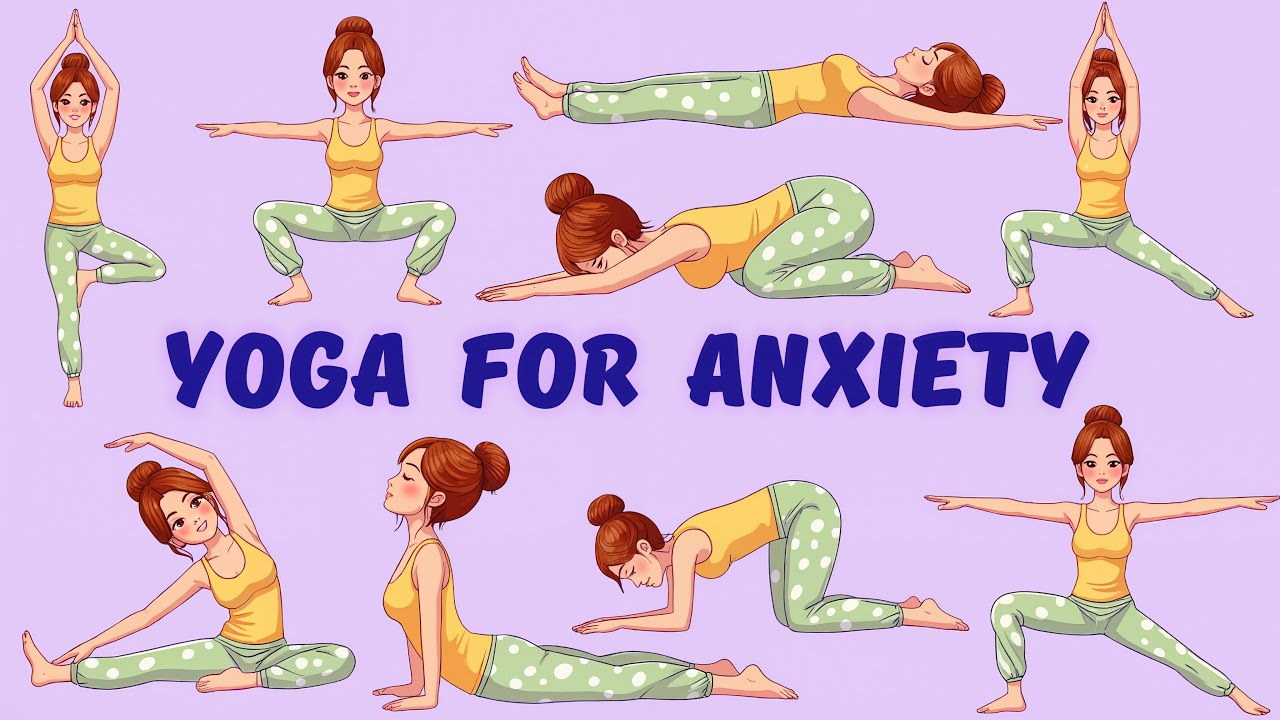 Kids Yoga for Anxiety | Relaxation and Mindfulness | Short Calming Stretches