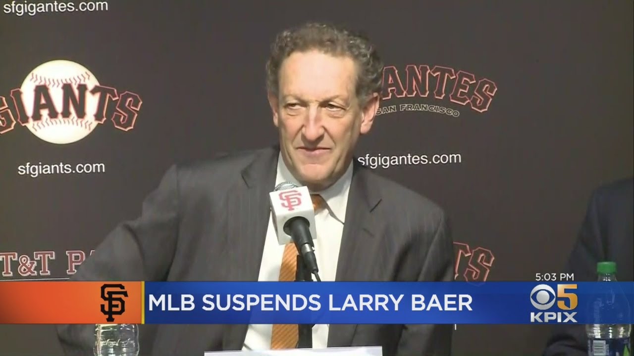 Giants CEO Larry Baer Suspended By MLB Following Altercation With Wife