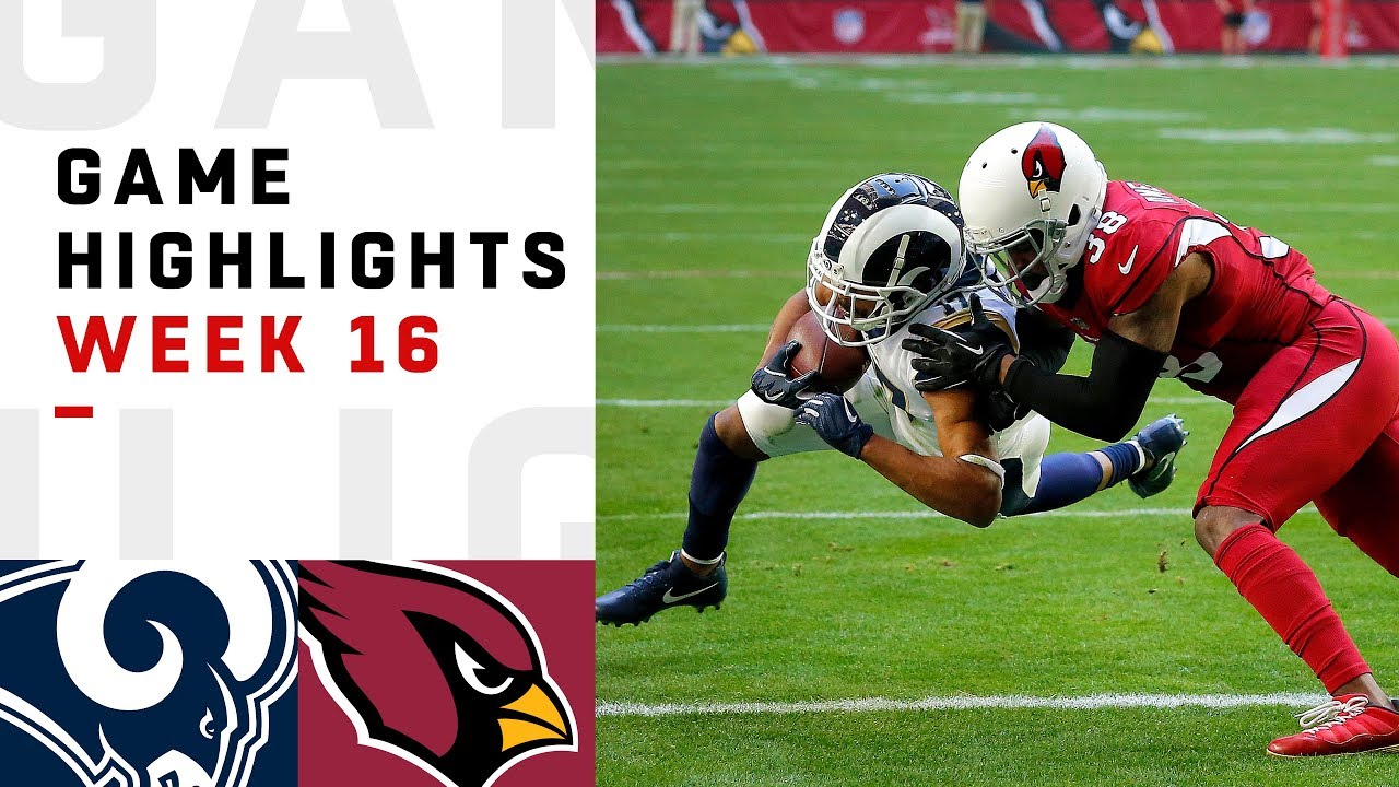Rams vs. Cardinals Week 16 Highlights | NFL 2018