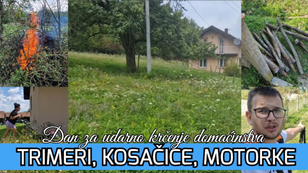 OKOLOKUĆNI POSLOVI #5 - KRČENJE NAJZAPUŠTENIJEG DIJELA DOMAĆINSTVA!!