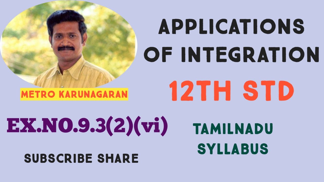 12th Std Maths Ex.9.3(2)(vi) Evaluate the following Integral using properties of integration |5x-3|
