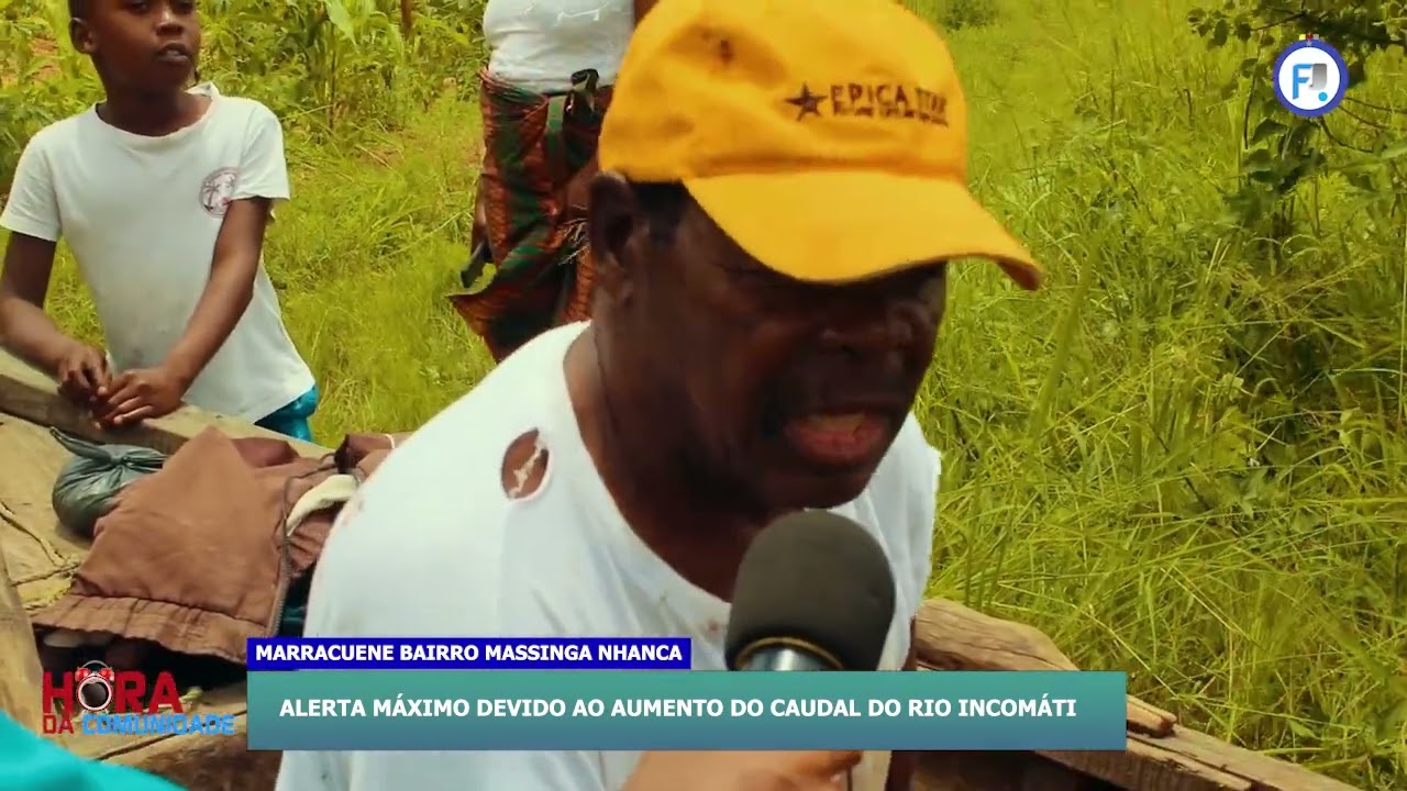 ALERTA MÁXIMO DEVIDO AO AUMENTO DO CAUDAL DO RIO IMCOMÁTI 