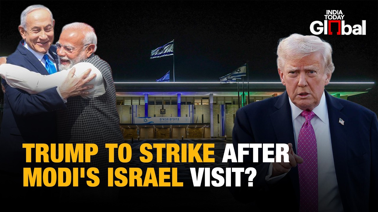 Trump likely to strike Iran after Modi's Israel visit? The High Stakes War Countdown Explained