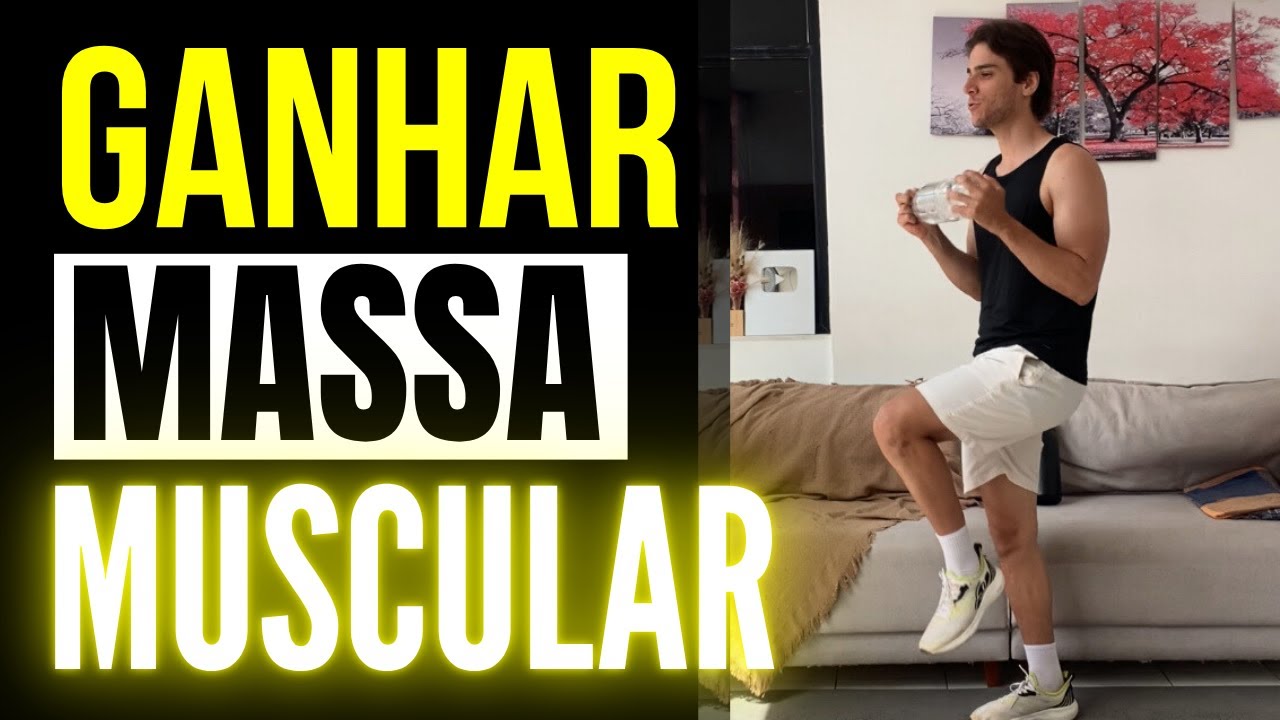 Treino de pernas e corpo todo para ganhar massa muscular | EM CASA | Henrich Lima