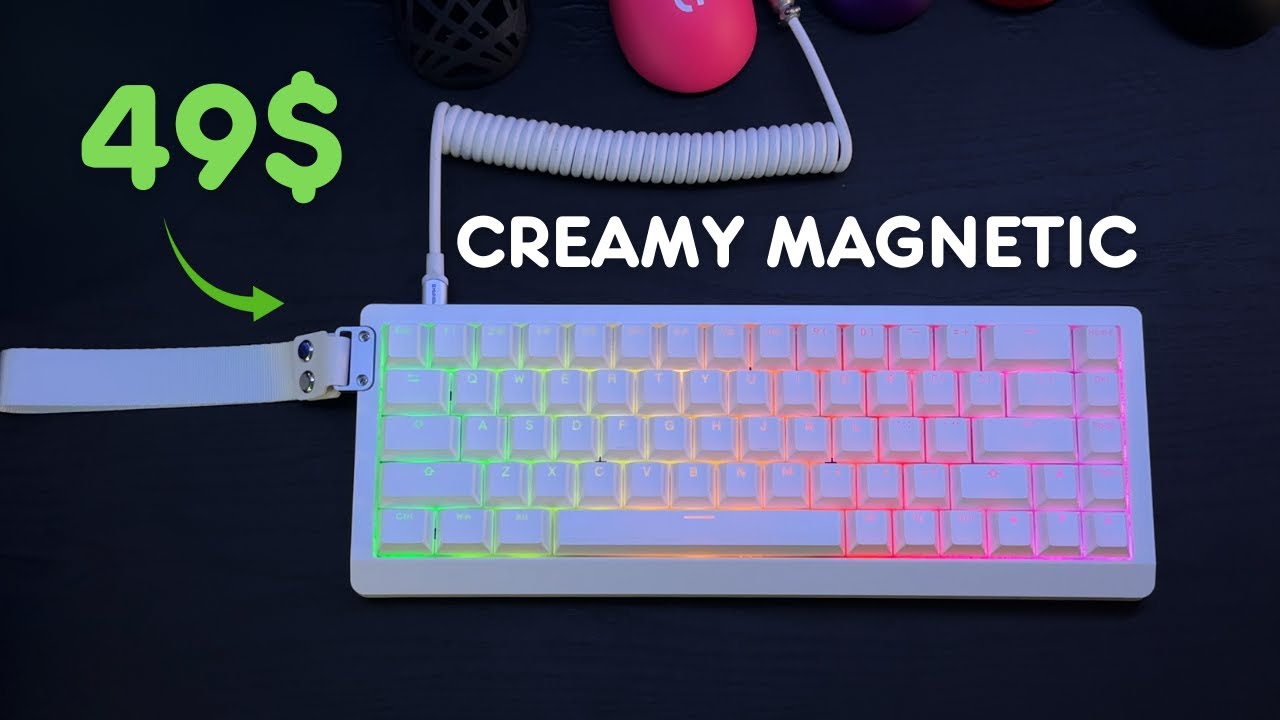 Best Sounding Budget Magnetic Keyboard | EPOMAKER HE68 Lite