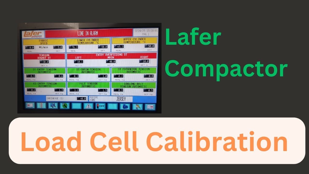 Load Cell Calibration of the Lafer Compactor Machine – Step-by-Step Guide