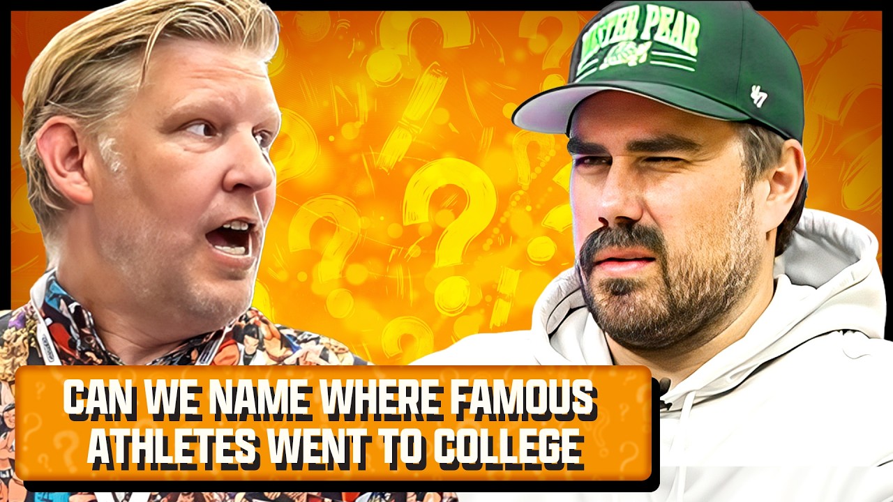 Matching 258 Athletes To Their College | Mostly Trivia