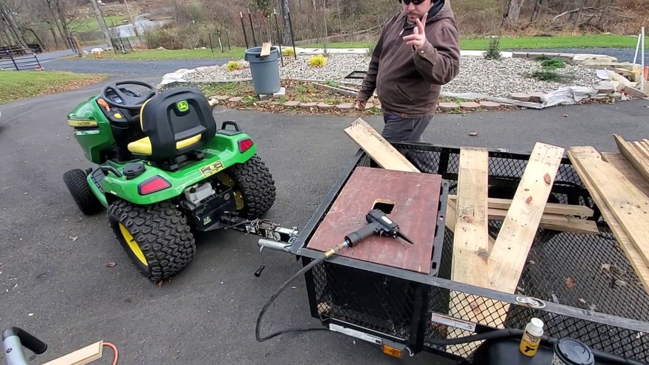 Pallet busting made easy! With the Airlocker