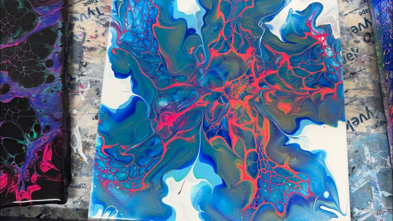 Abstract Art Demonstration: Rainbow Cells
