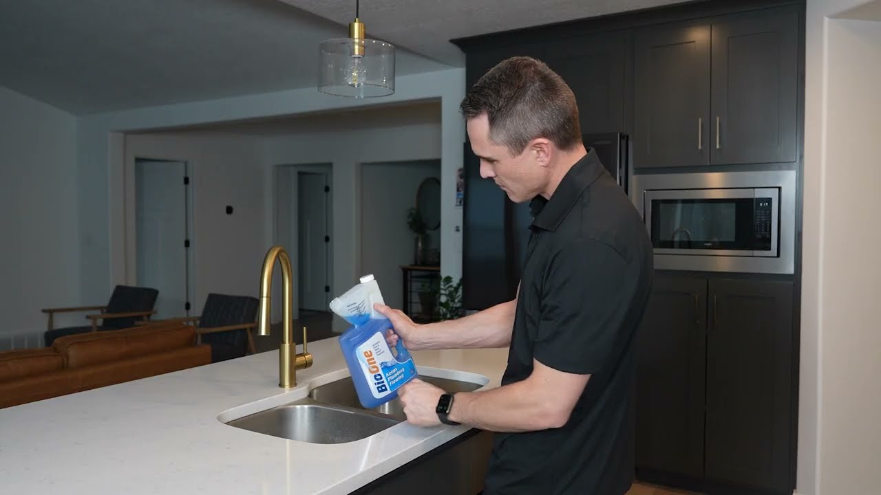 How to use 3 Mountains BioOne drain cleaner