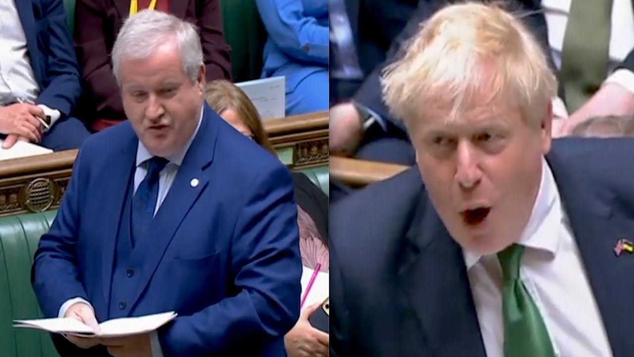 Boris ridicules SNP's endless tear-off attempts: Long may Blackford rest in place and unite UK !