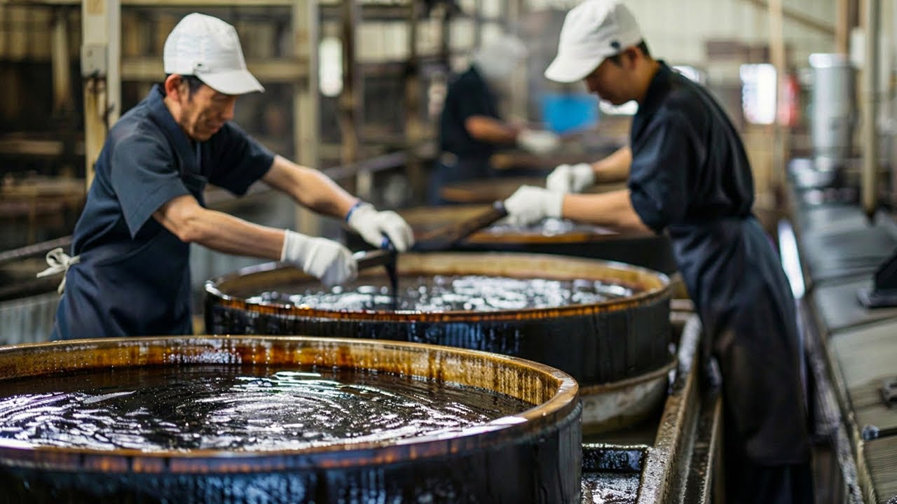 【工場見学】何億粒もの「大豆」はこうして醤油になる｜巨大工場の裏側と醸造プロセス