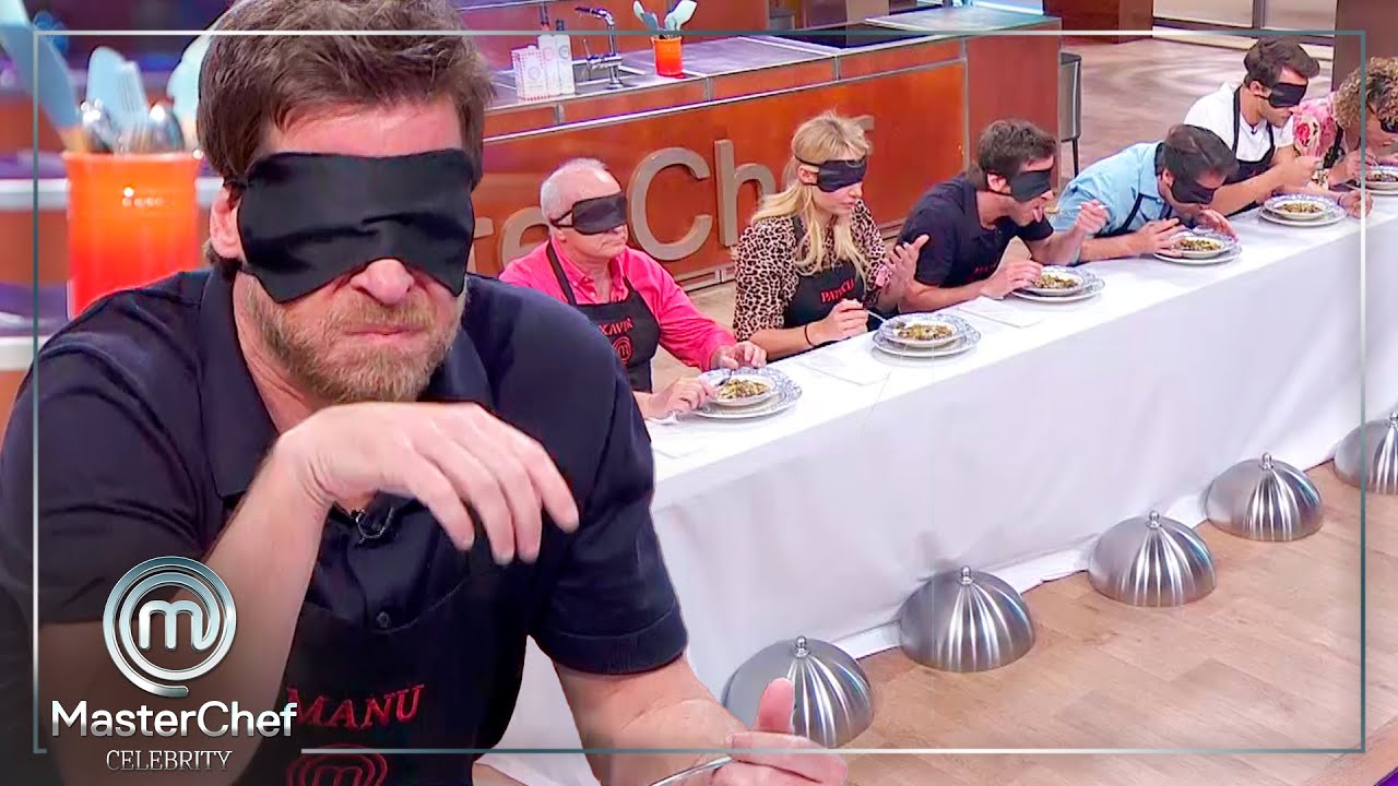 &iexcl;Cata a ciegas! &iquest;Qu&eacute; est&aacute;n comiendo? |MasterChef Celebrity 7