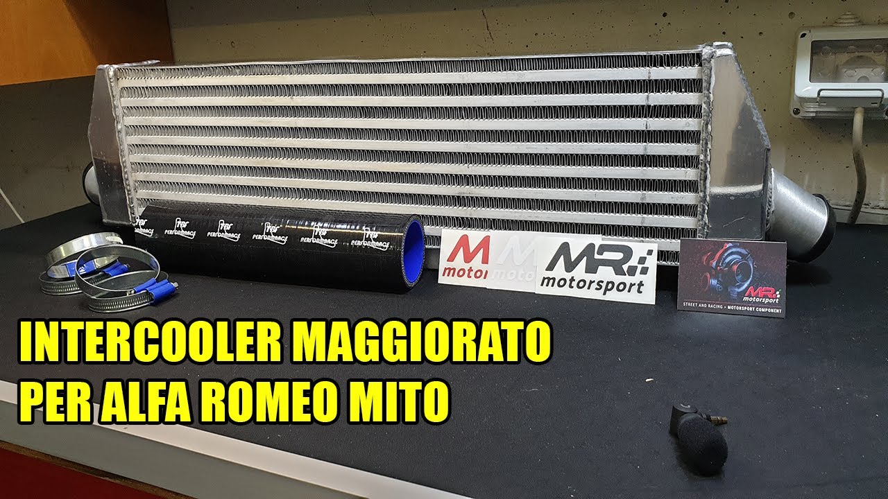 INTERCOOLER MAGGIORATO ALFA ROMEO MITO!