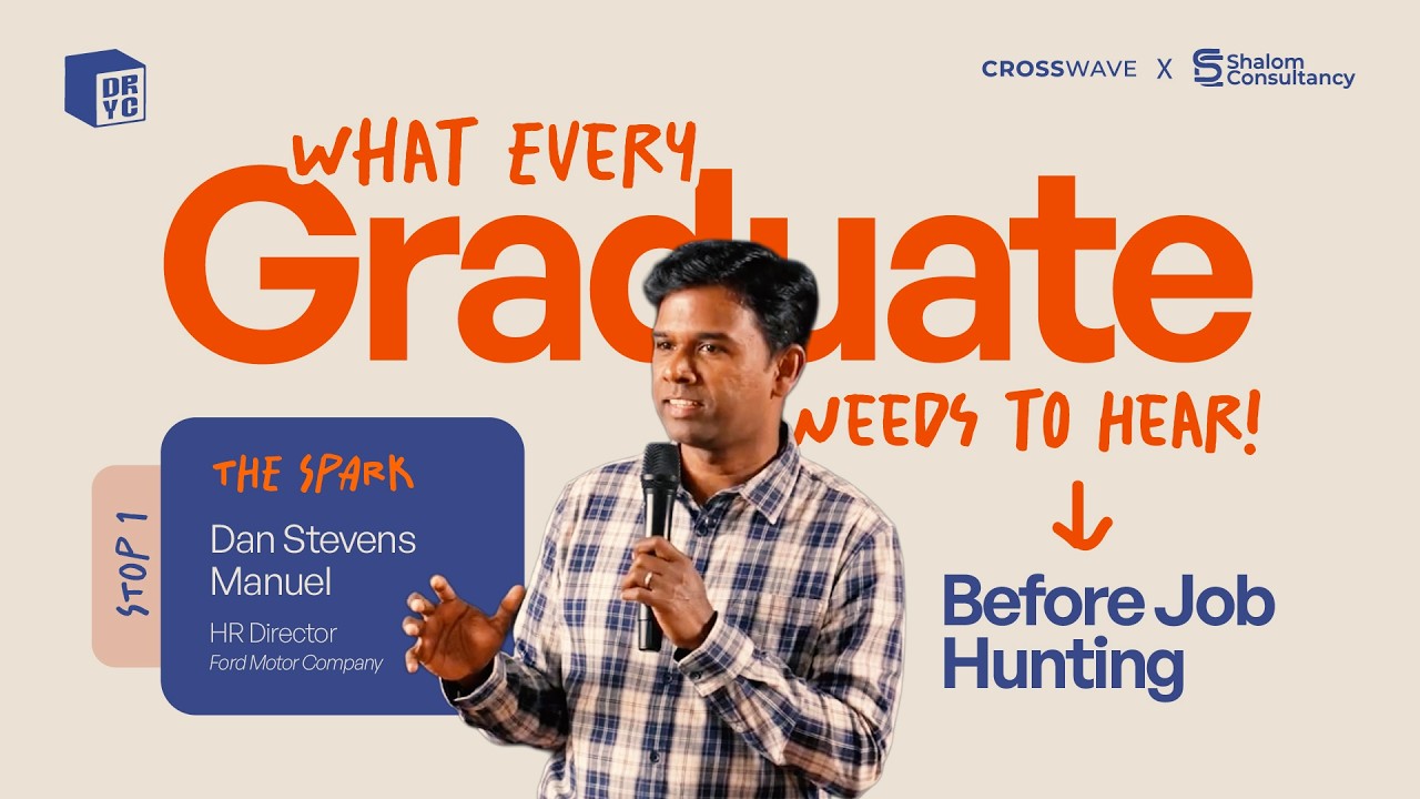 Degree Done, Now What? | Dan Stevens Manuel | Career Advice for Students & Fresh Graduates - S1