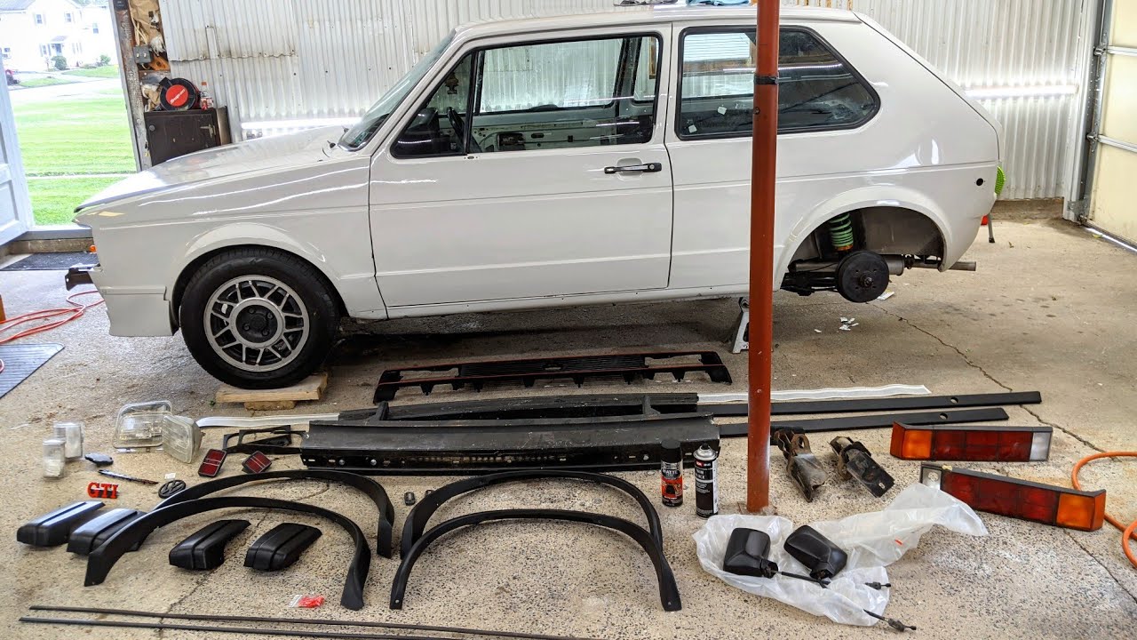 New 1984 GTI Grill, Badges, Stripes, and Many More Fresh Exterior Parts