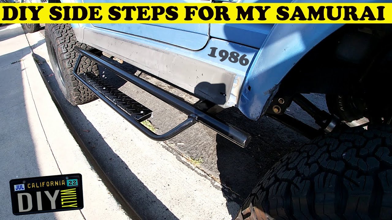 Suzuki Samurai Custom Side Steps