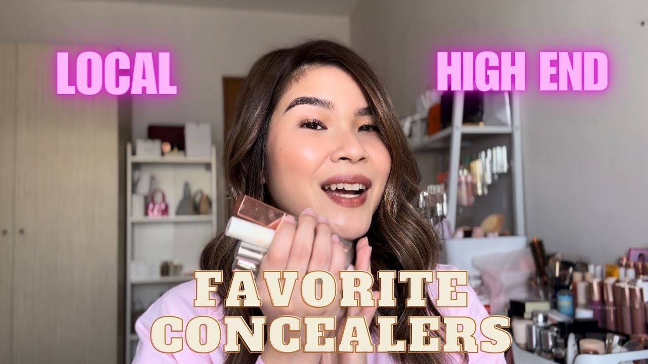 UPDATED BEST CONCEALERS (for me) | LOCAL & LUXURY / HIGH END | JEN DE LEON