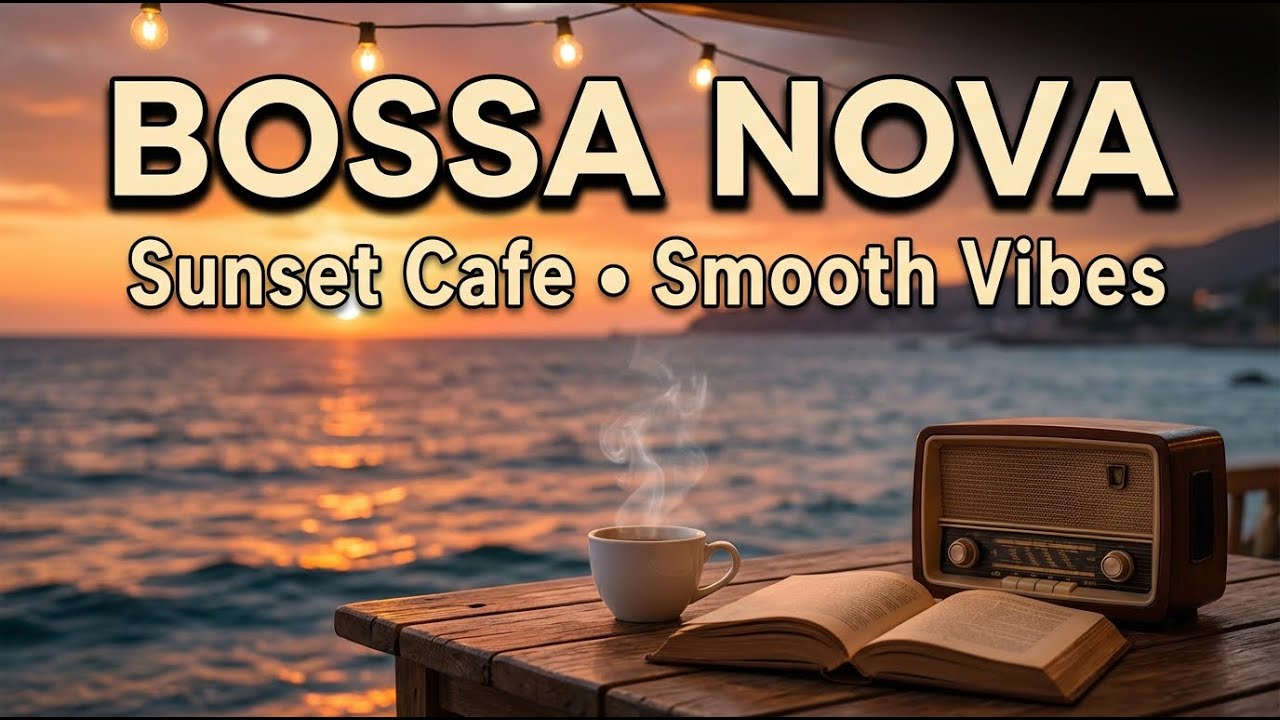 Ocean Sunset Cafe  Bossa Nova Jazz for Relax  Unwind by the Sea