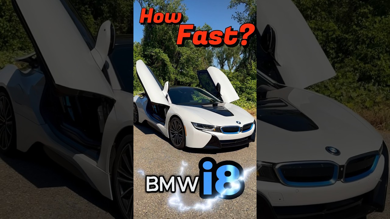 Насколько быстрое купе BMW i8?!