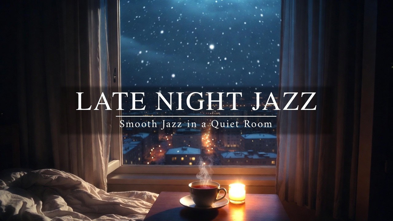 🌌 Late Night Smooth Jazz in a Quiet Room | Velvet Jazz