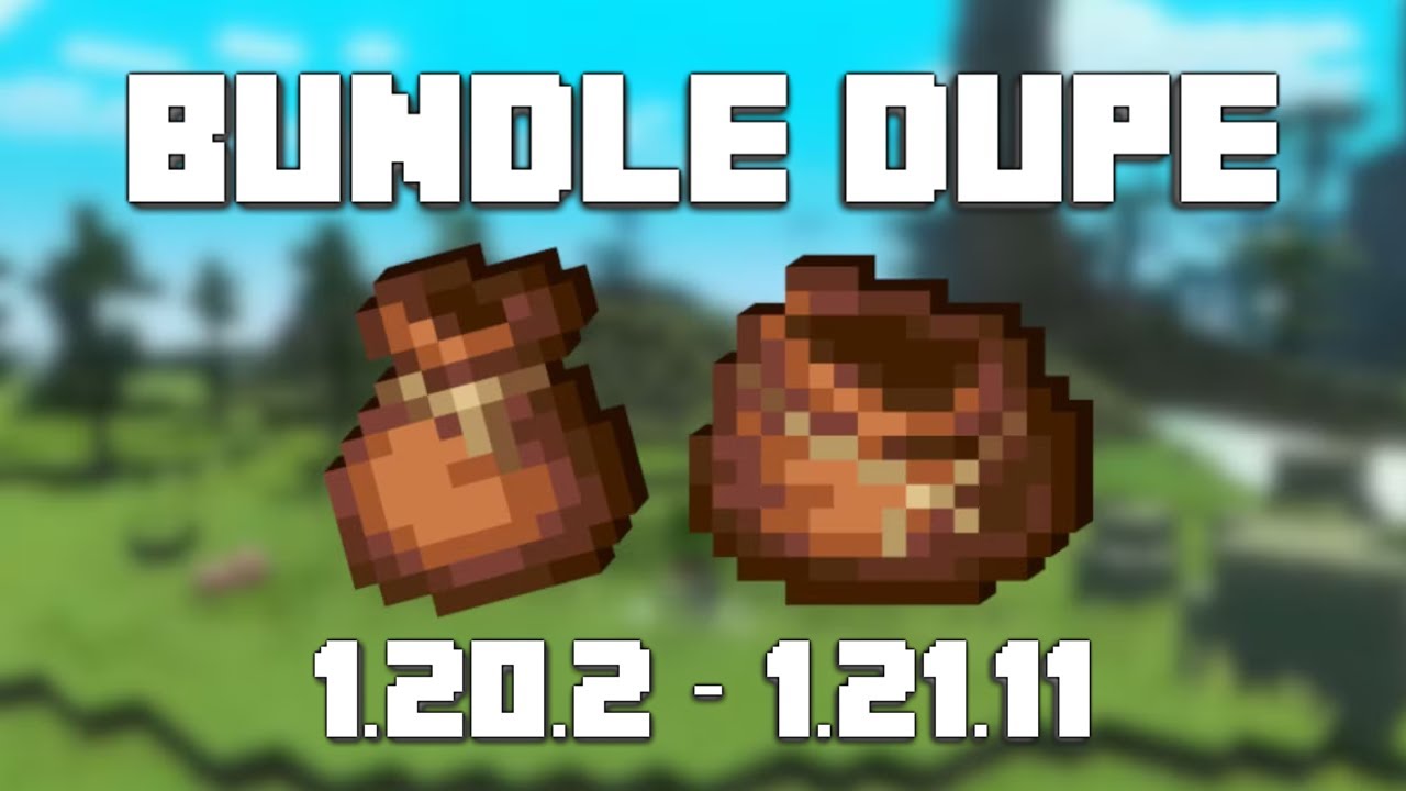 Minecraft Universal Bundle Dupe V3 (1.21+)