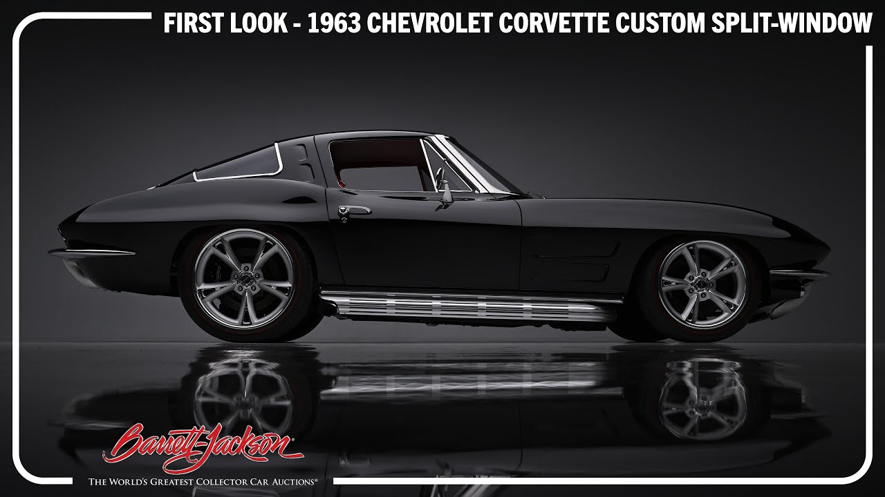 FIRST LOOK - 1963 Chevrolet Corvette Custom Split-Window - BARRETT-JACKSON 2024 SCOTTSDALE AUCTION